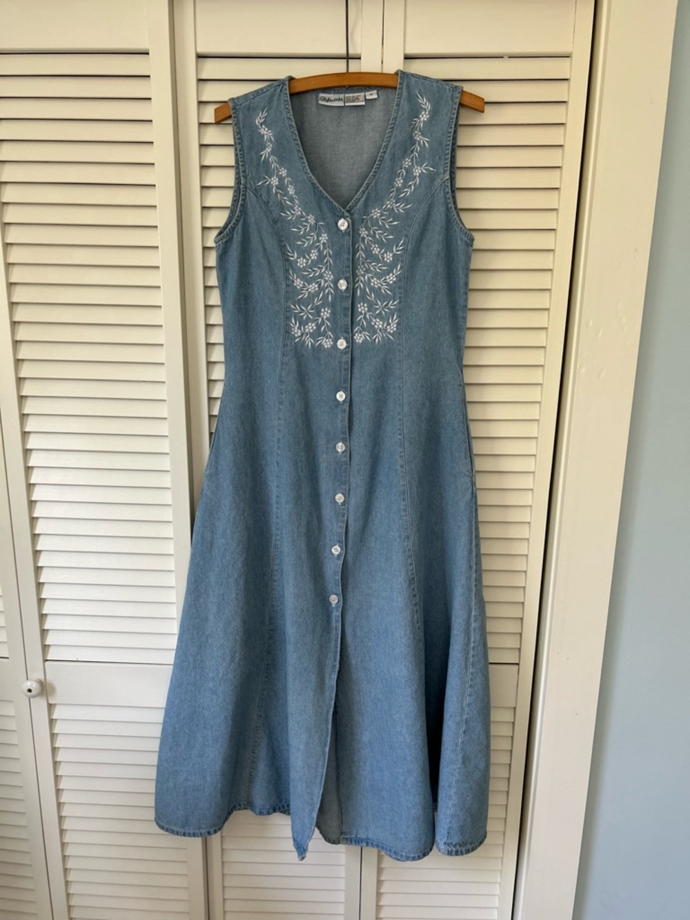 Styleworks Vintage Summer Denim Dress